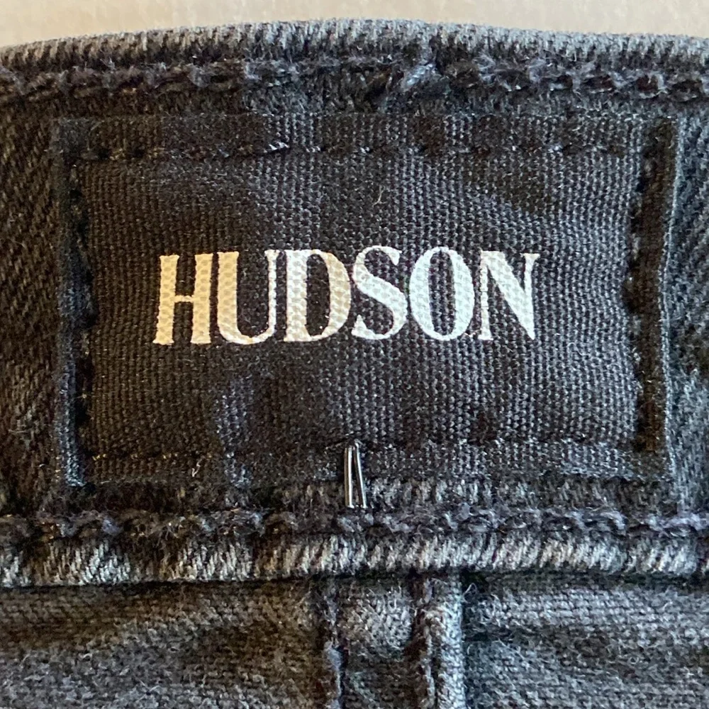 Hudson NWT Black Natalie Mid-rise Super Skinny Ankle Jeans 3113